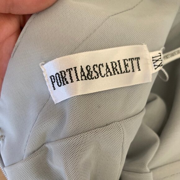 PORTIA and Scarlett Sophie Gown XXL Gray Dress - Picture 13 of 13